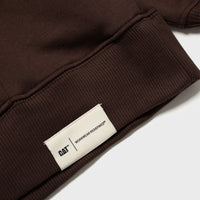 CAT LABEL HOODIE FLEECE