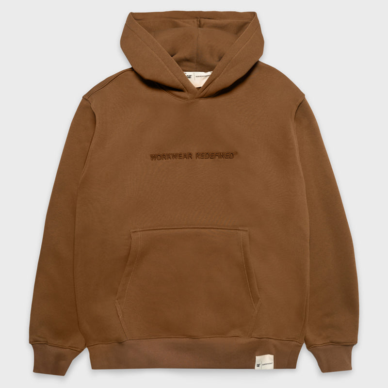 CAT WORKWEAR REDEFINED EMBROIDERY HOODIE FLEECE