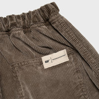 CAT CORDUROY CLIP PANT WITH ACID WASH