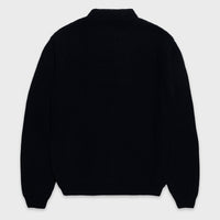 CAT HALF NECK RIBBED KNIT