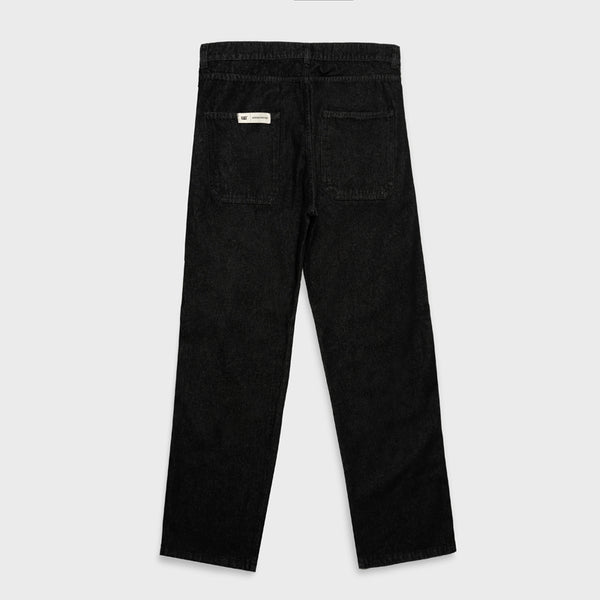 CAT BLACK DENIM 5 PKT PANT