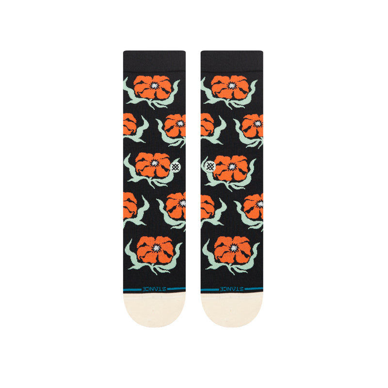 STANCE BROADCAST FLORAL CREW SOCKS