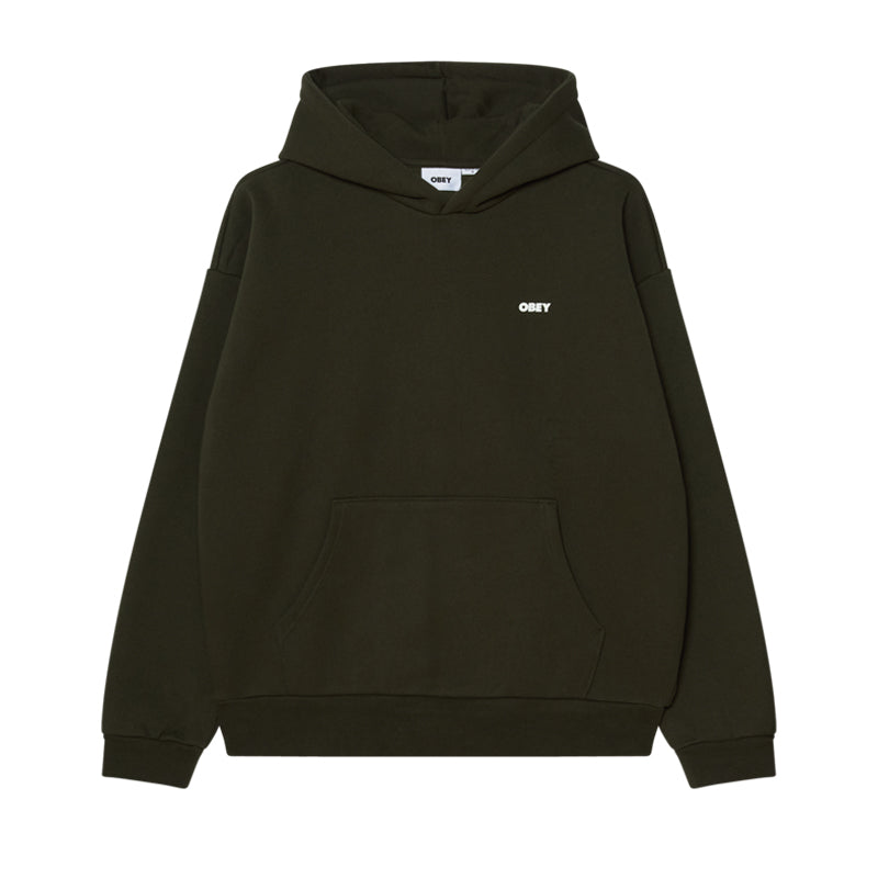 OBEY BOLD ICON EXTRA HEAVY HOOD FLEECE