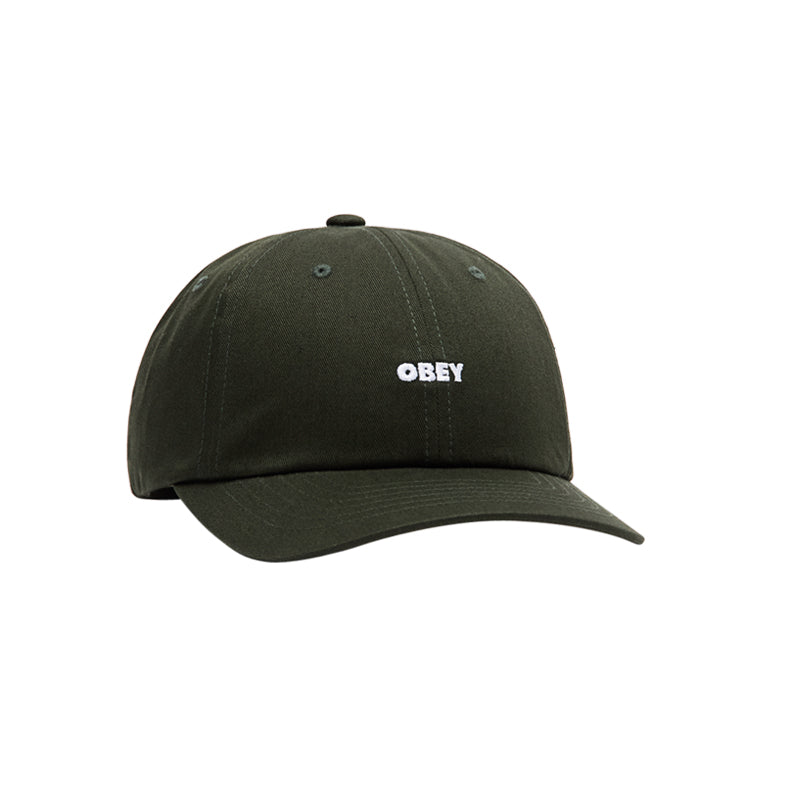 OBEY BOLD CURVE 6 PANEL STRAPBACK HAT