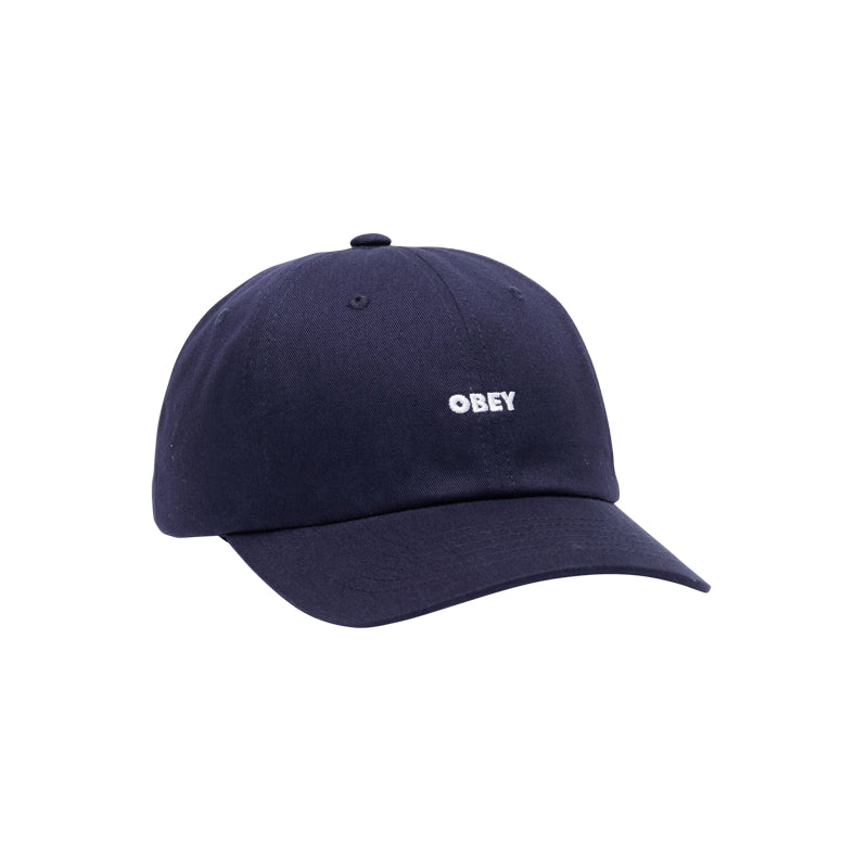 OBEY BOLD CURVE 6 PANEL STRAPBACK HAT