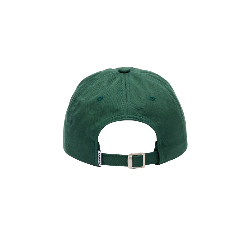 OBEY BOLD CURVE 6 PANEL STRAPBACK HAT