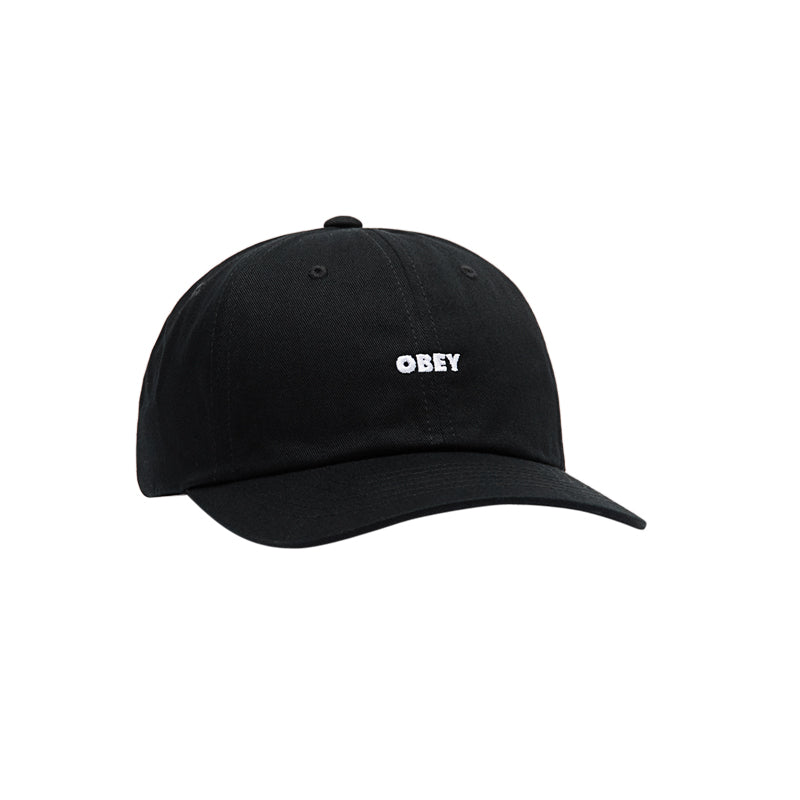 OBEY BOLD CURVE 6 PANEL STRAPBACK HAT