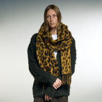 OBEY LEOPARD SCARF