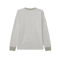 OBEY ESTABLISHED WORKS EYES STRIPE LS TEE