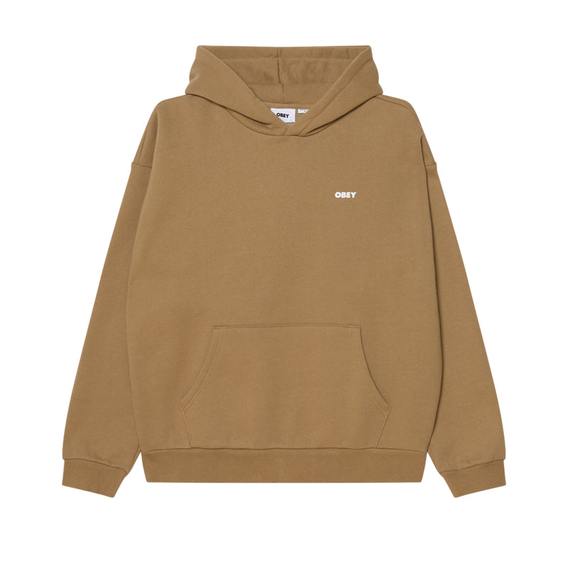 OBEY BOLD STAR EXTRA HEAVY HOOD FLEECE