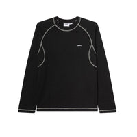 OBEY AARON CONTRAST STITCH LS TEE