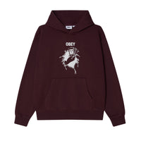 OBEY BAD SEEDS FADED HOOD FLEECE