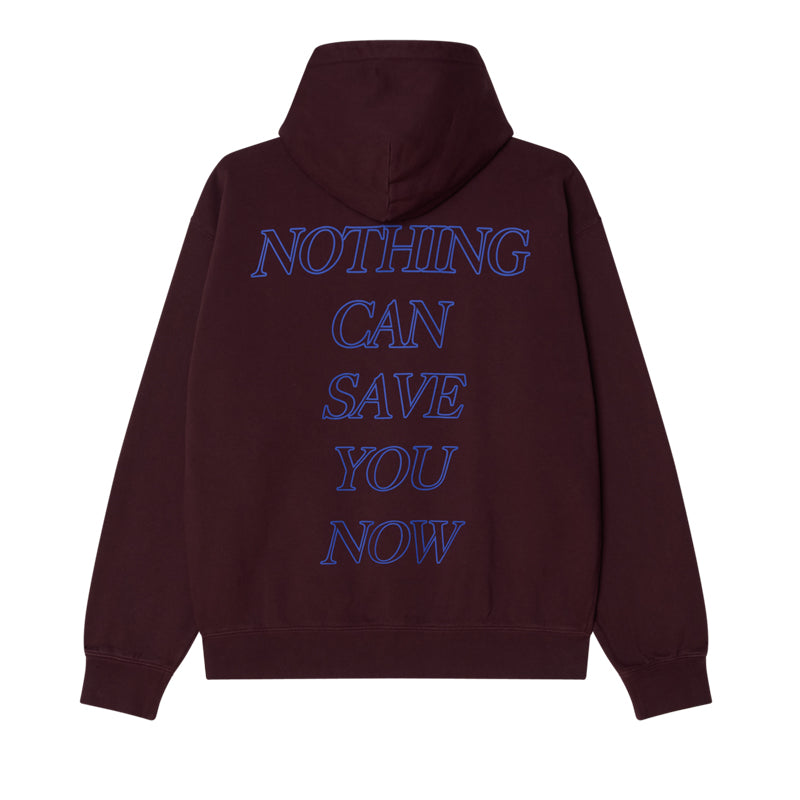 OBEY BAD SEEDS FADED HOOD FLEECE