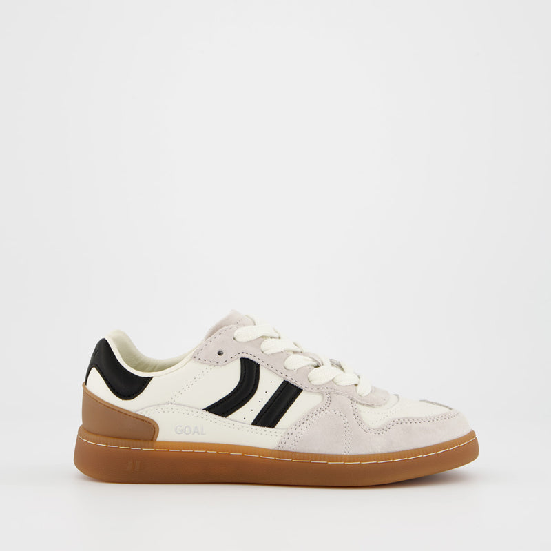 COOLWAY GOAL BLACK & WHITE SHOES