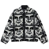 OBEY REPEATED ICON SHERPA JACKET