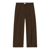 OBEY DEAN STRIPE PLEATED PANT
