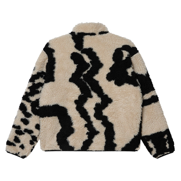OBEY SHAGGY SHERPA JACKET