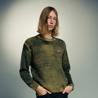 OBEY SPRAY EFFECT SWEATER