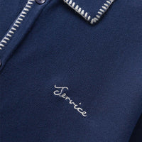 SERVICE WORKS BLANKET STITCH CARDIGAN