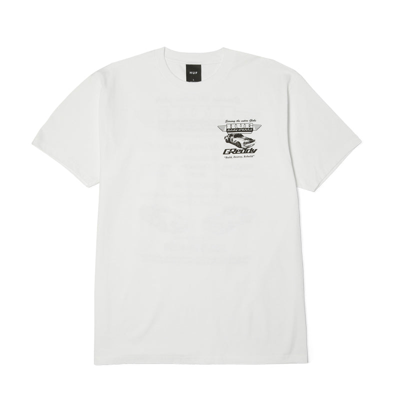 HUF X GREDDY BODY WORKS S/S TEE