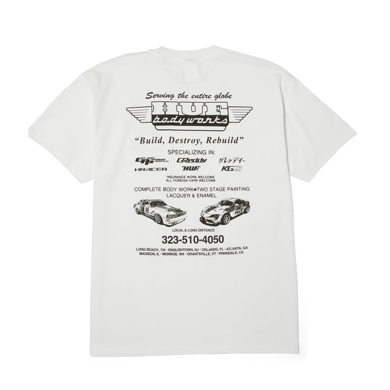 HUF X GREDDY BODY WORKS S/S TEE
