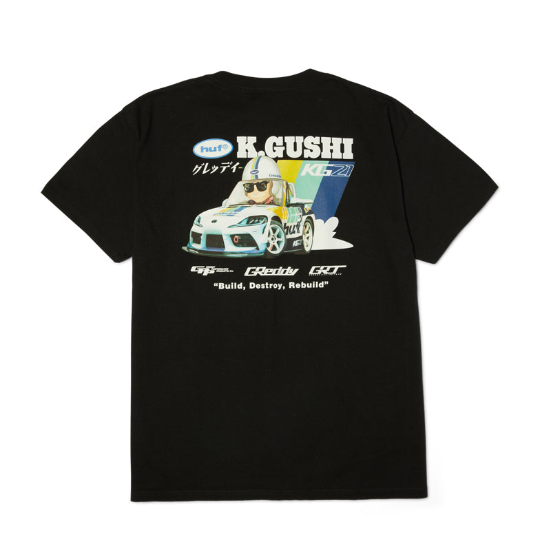 HUF X GREDDY GUSHI S/S TEE