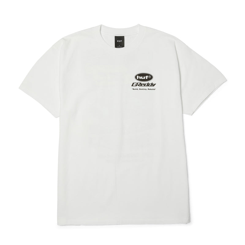 HUF X GREDDY PARTS S/S TEE