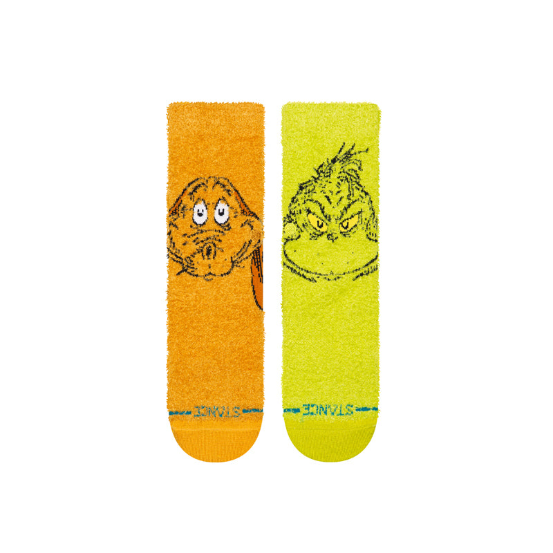 STANCE GRINCH AND MAX KIDS SOCKS