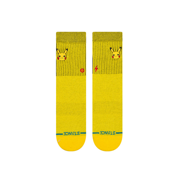 STANCE PIKACHU KIDS CREW SOCKS