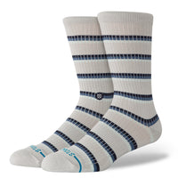 STANCE MULTISTRIPE RIBBED CREW SOCKS