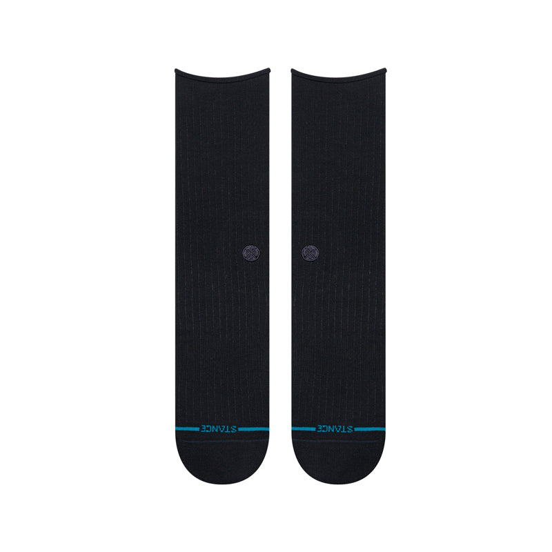 STANCE ROLLED SOLID CREW SOCKS