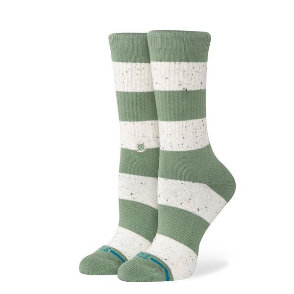 STANCE WOMENS NEP STRIPE CREW SOCKS