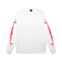 OBEY TRIBAL ROSE LS TEE