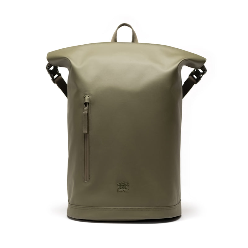 HERSCHEL ROLL TOP BACKPACK - WEATHER RESISTANT 3D LOGO
