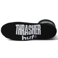 HUF X THRASHER LOGO CREW SOCKS