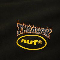 HUF X THRASHER MELTDOWN HEAVYWEIGHT HOODIE