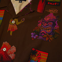 HUF X THRASHER HAWAIIAN SHIRT