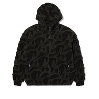 HUF H STAR REPEAT HIGH PILE JACKET