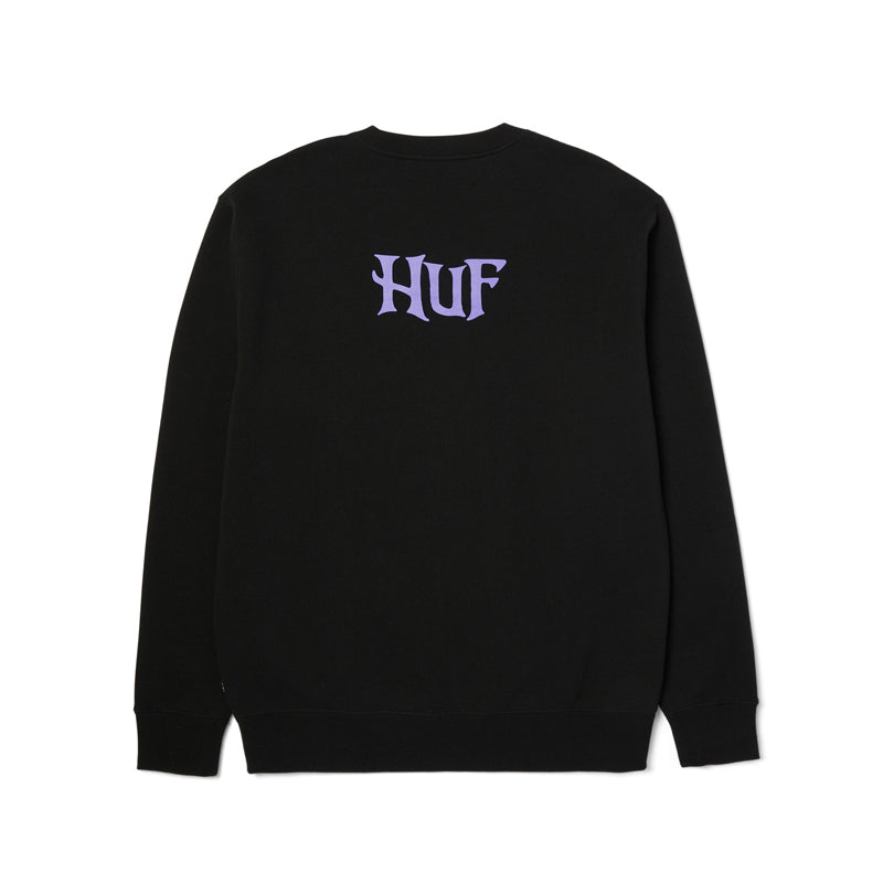 HUF X NIGHTMARE BEFORE CHRISTMAS JACK SKELLINGTON CREWNECK