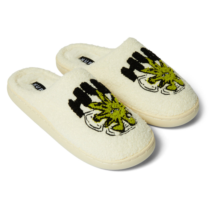 HUF SNOW ANGEL FUZZY SLIPPER