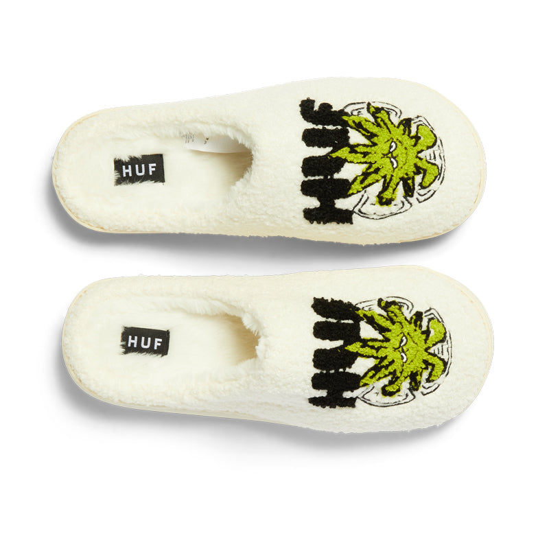 HUF SNOW ANGEL FUZZY SLIPPER