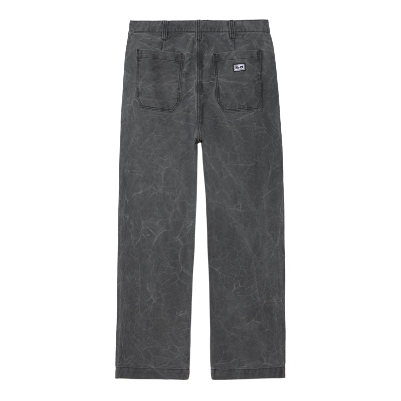 OBEY COMMONS WRINKLE PANT