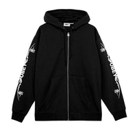 OBEY TRIBAL ROSE ZIP HOOD FLEECE