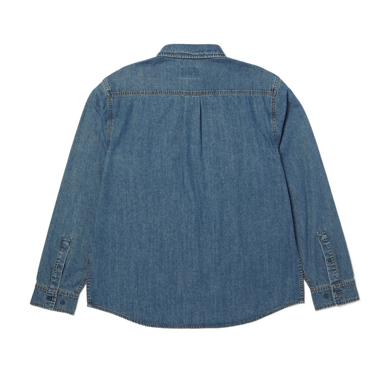 HUF WORLDWIDE CLOTHIERS DENIM SHIRT