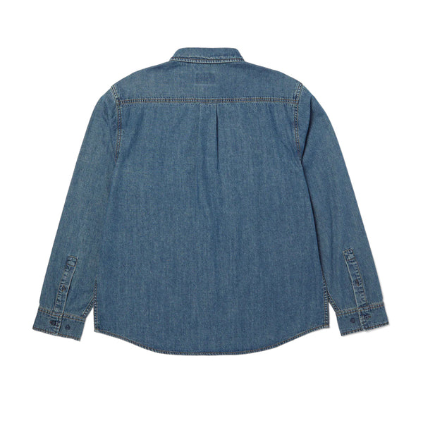 HUF WORLDWIDE CLOTHIERS DENIM SHIRT