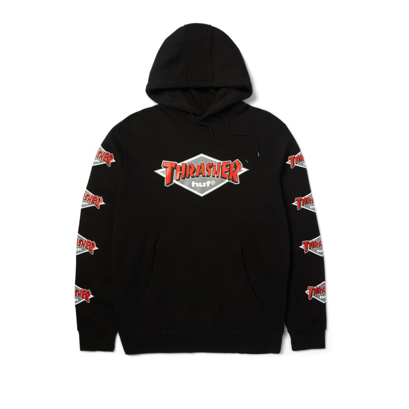 HUF X THRASHER LOGO P/O HOODIE