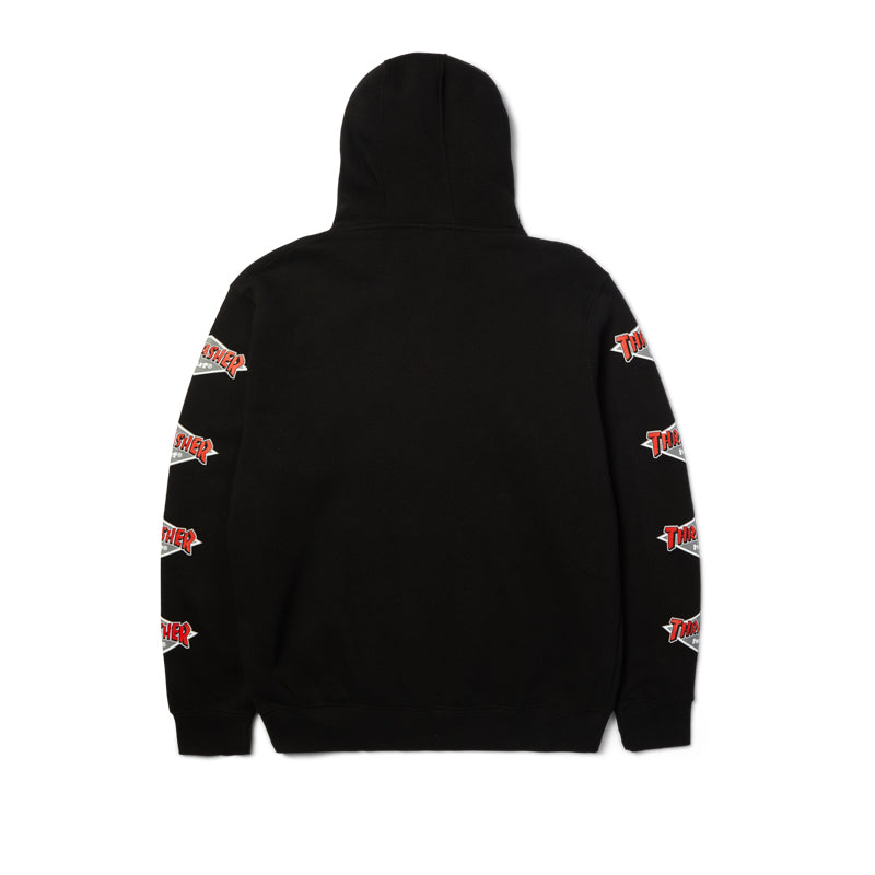 HUF X THRASHER LOGO P/O HOODIE