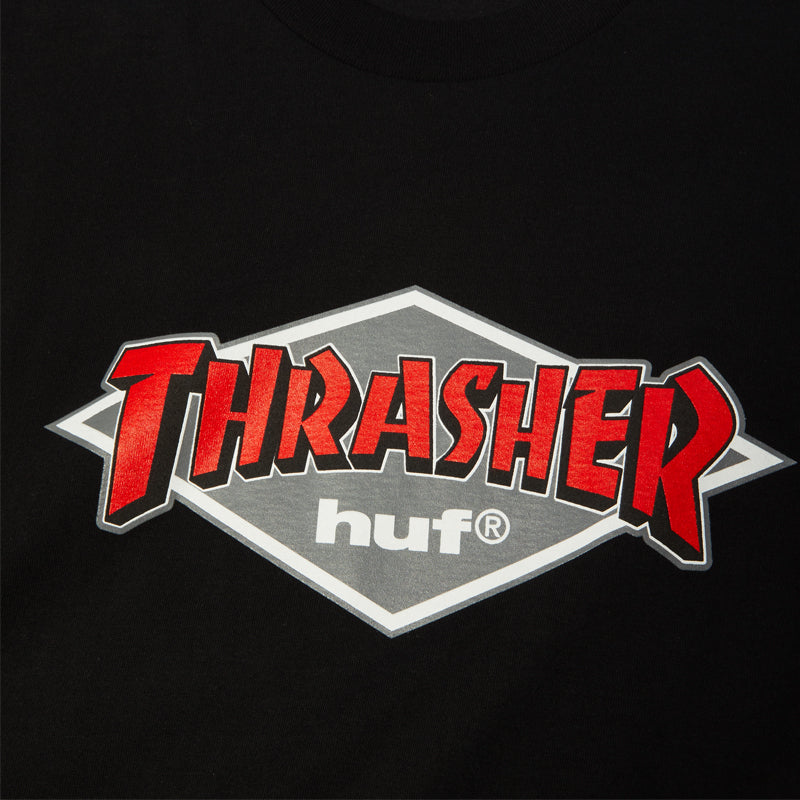 HUF X THRASHER LOGO S/S TEE