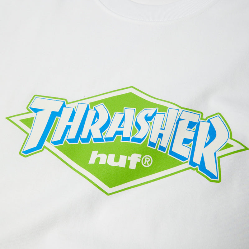 HUF X THRASHER LOGO S/S TEE