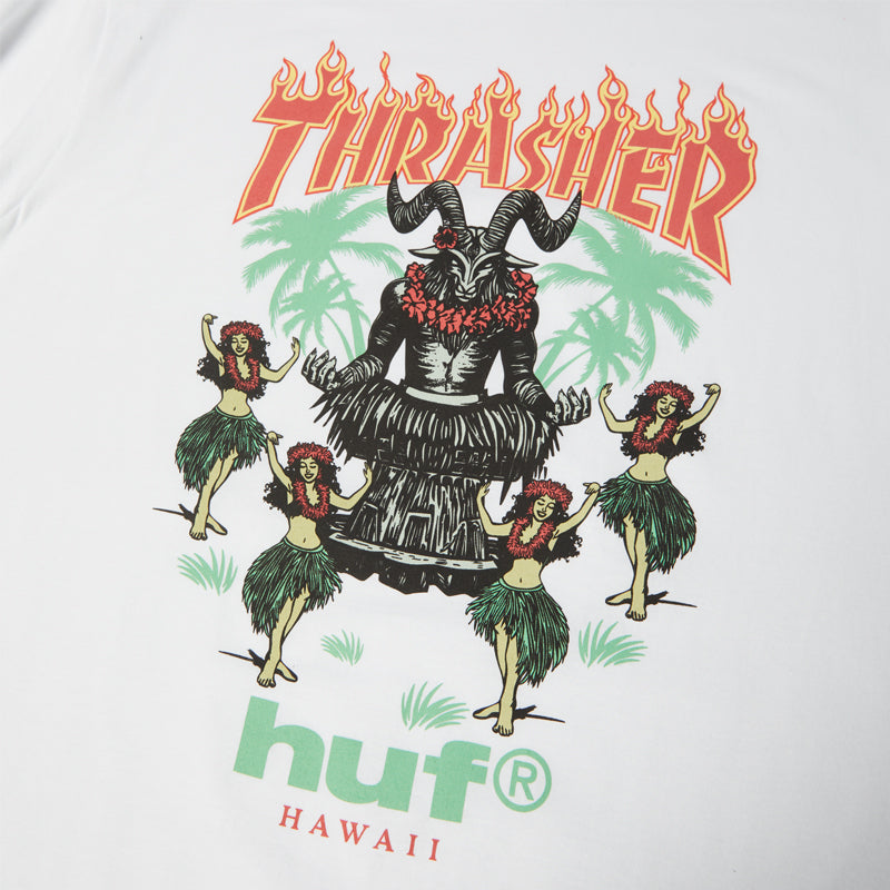 HUF X THRASHER GOAT LUAU S/S TEE